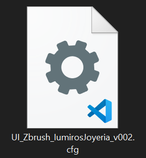 Interfaz Zbrush Joyeria